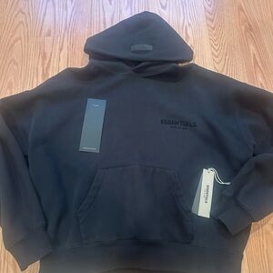 Fear of God Essentials Stretch Limo Hoodie Size Medium (GOAT Authenticated)